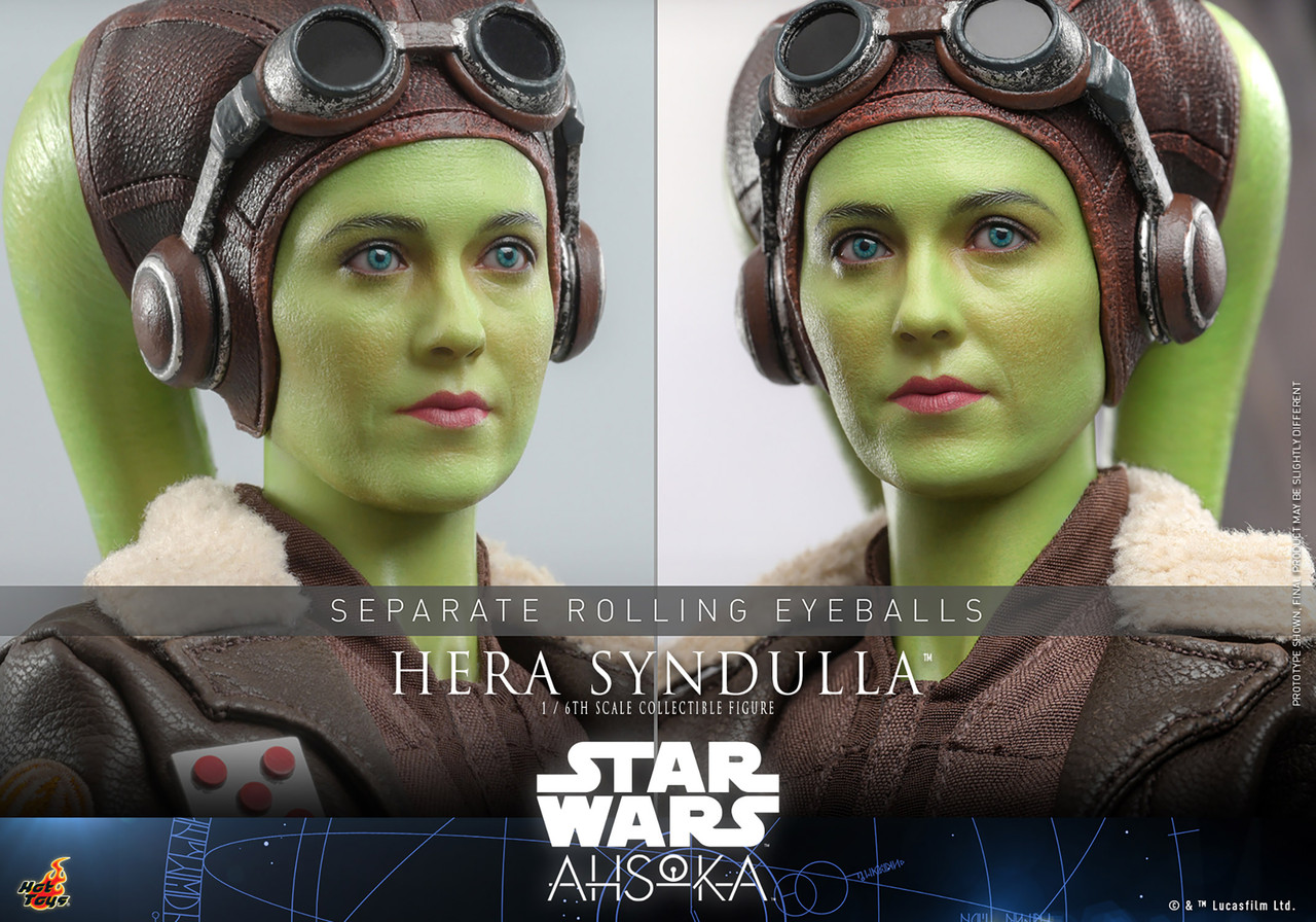 Hot Toys 1/6 TMS113 Hera Syndulla Star Wars Ahsoka Action Figure 6