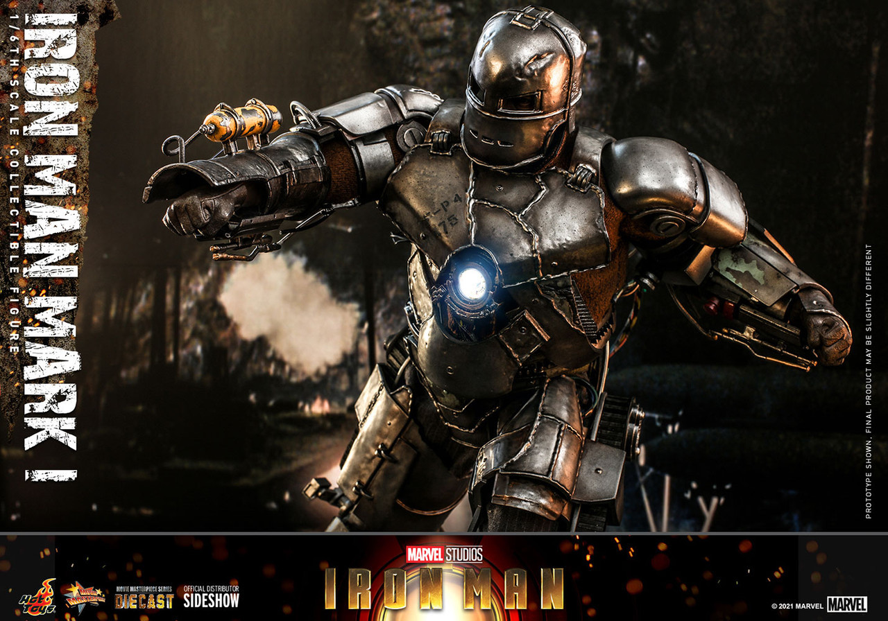 Hot Toys 1/6 Iron Man Mark I Armor Exclusive