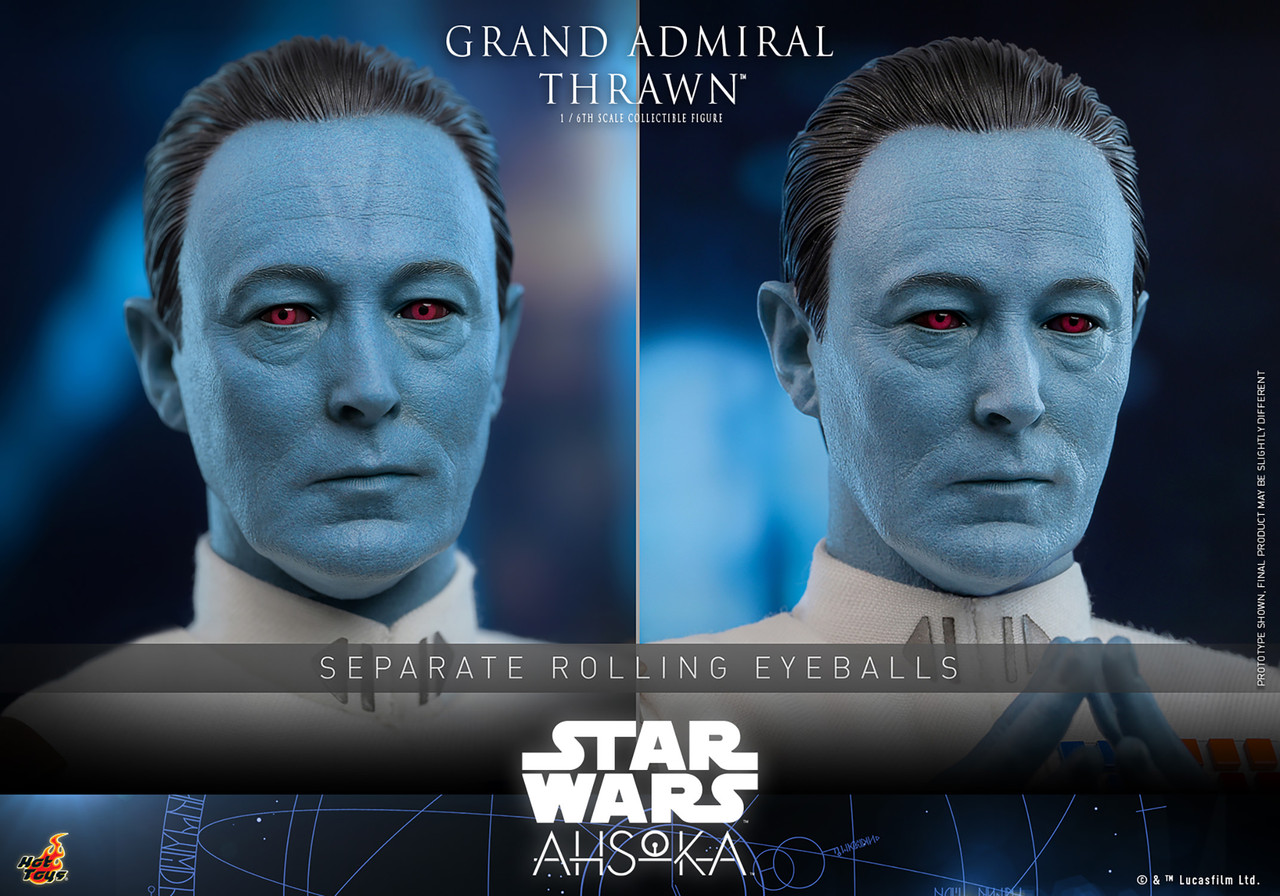 Hot Toys 1/6 TMS116 Grand Admiral Thrawn Action Figure Disney+ Ahsoka 6