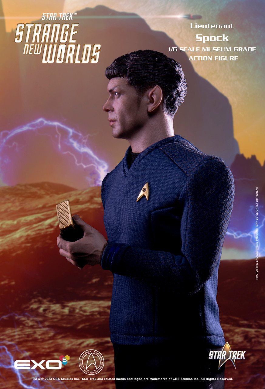 EXO-6 Star Trek 1/6 EXO-02-058 Lt Lieutenant Spock Action Figure Star Trek Strange New World 2