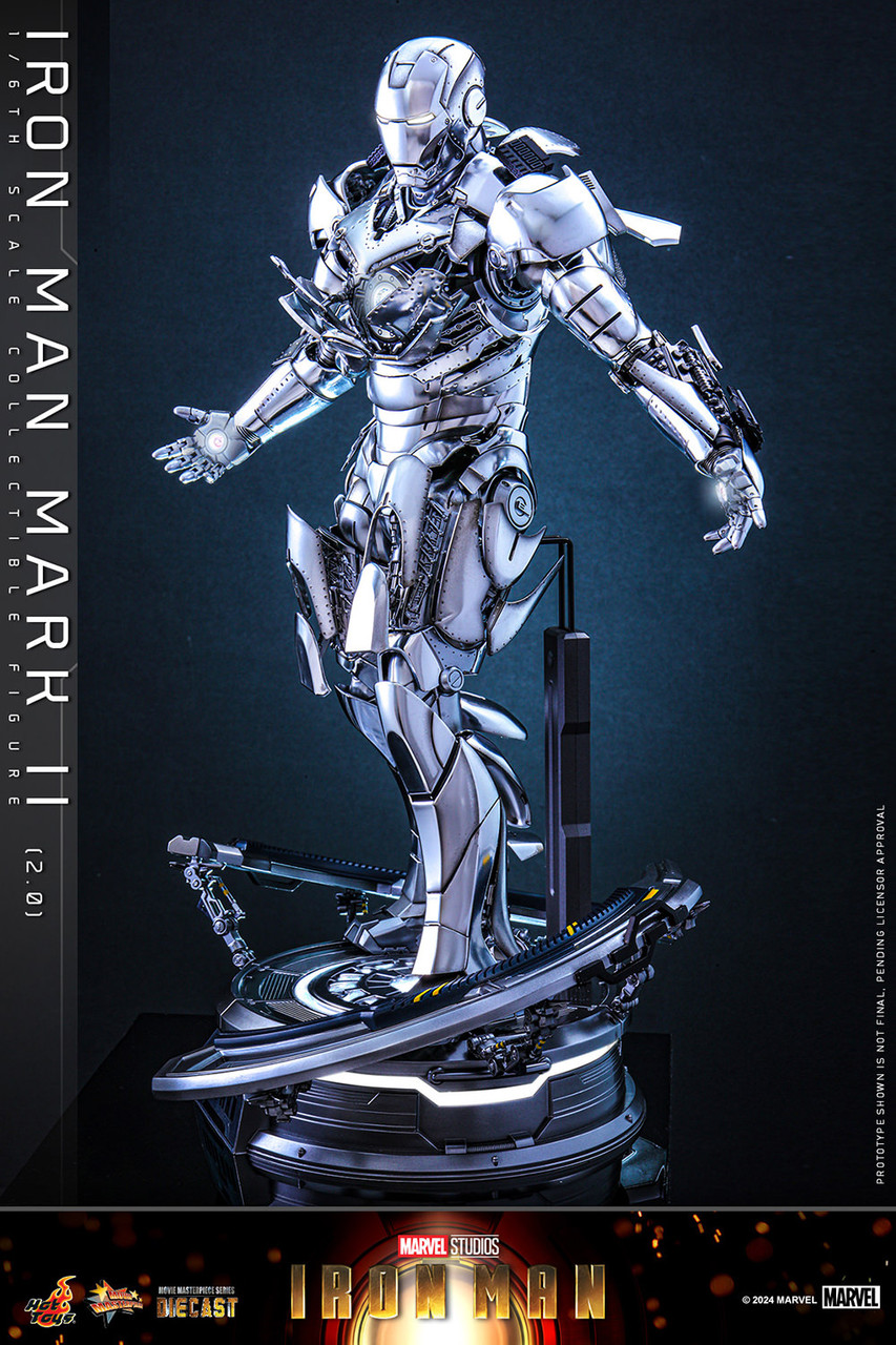 Hot Toys 1/6 MMS733D59 Iron Man Mark II (2.0) Diecast Action Figure 1