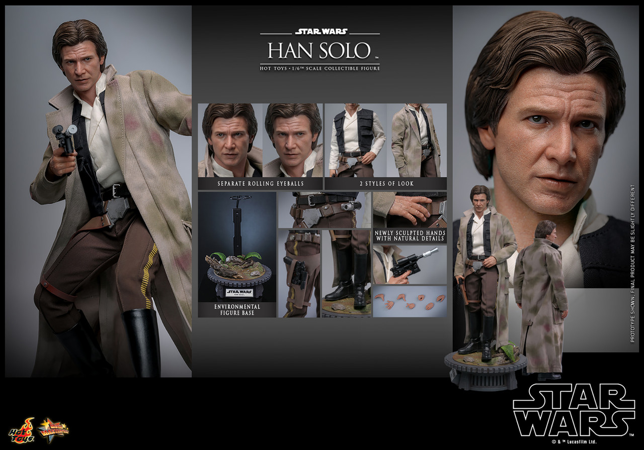 ホットトイズ MMS740 スター・ウォーズ ハン・ソロ 1/6Han Solo Hot Toys 1/6 Han Solo ROTJ Figure