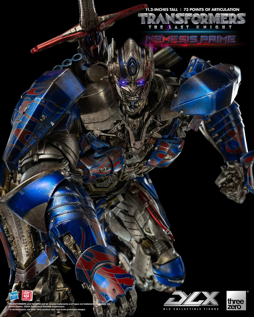 Transformers ThreeZero The Last Knight 1/6 3Z0579 DLX Nemesis Prime Figure 4