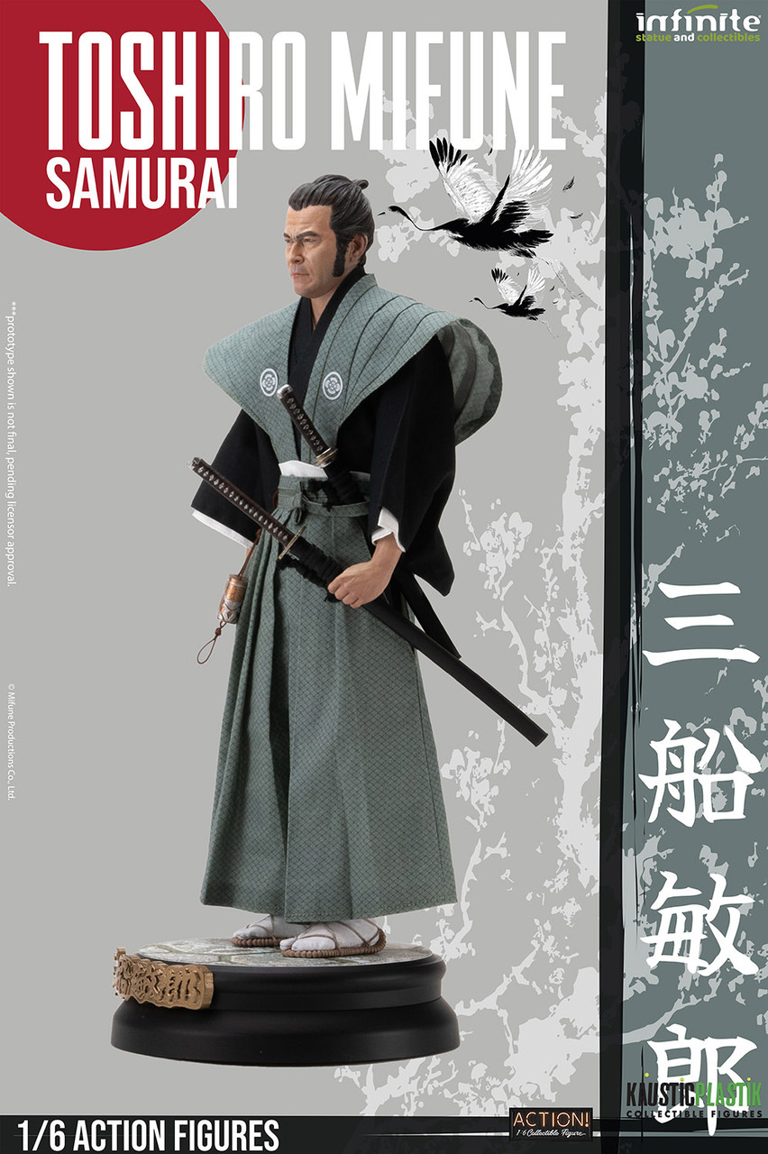 Infinite Statue 1/6 Toshiro Mifune Samurai Action Figure 3