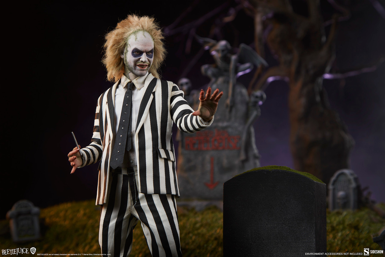 Sideshow Collectibles 1/6 100490 Beetlejuice Michael Keaton Action Figure 6