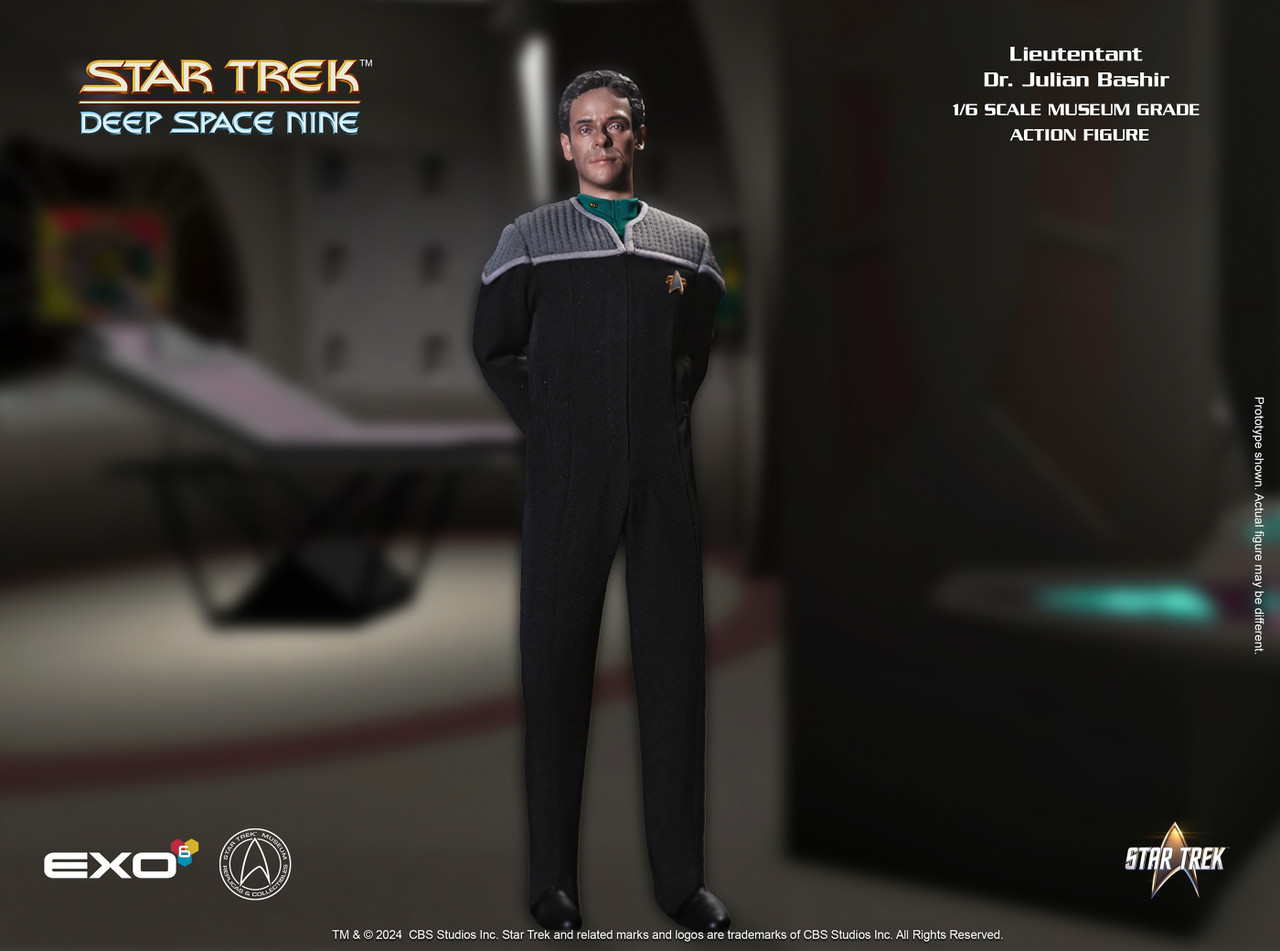 EXO-6 Star Trek 1/6 EXO-01-067 Julian Bashir Action Figure Star Trek Deep Space Nine 1
