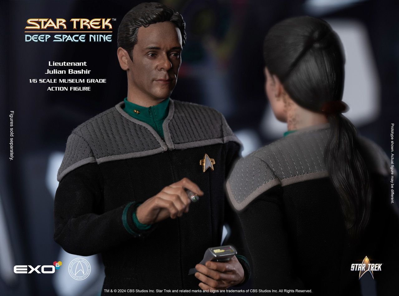 EXO-6 Star Trek 1/6 EXO-01-067 Julian Bashir Action Figure Star Trek Deep Space Nine 5