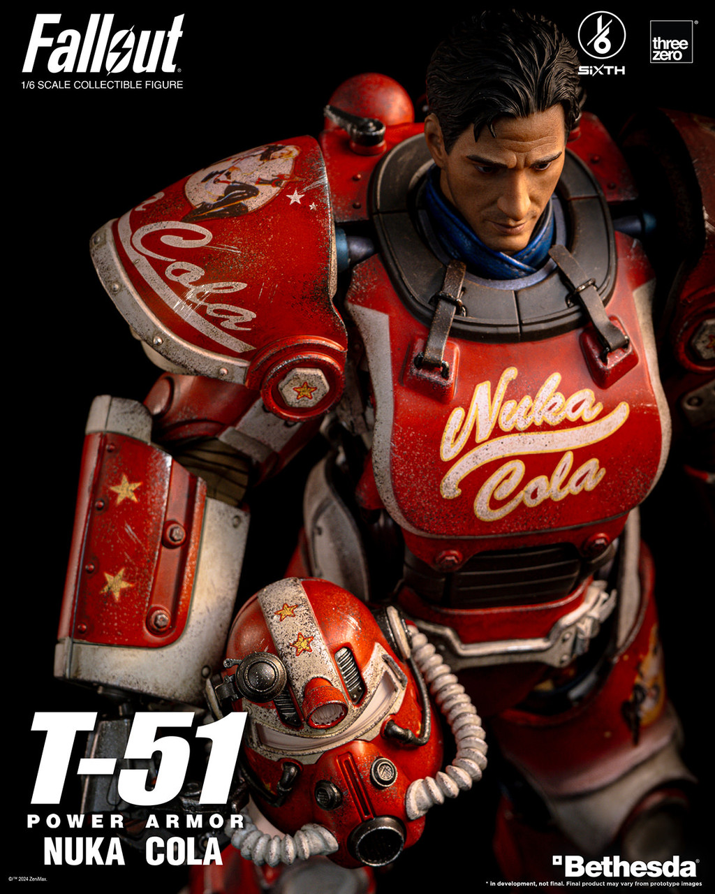 Threezero 1/6 3Z0773 T-51 Nuka Cola Power Armor Action Figure 3Z07732W0 4