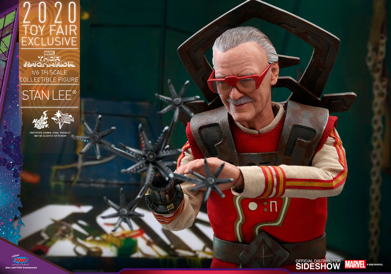 Hot Toys 1/6 MMS570 Stan Lee Thor Ragnarok 2020 Toy Fair Exclusive Action Figure 6