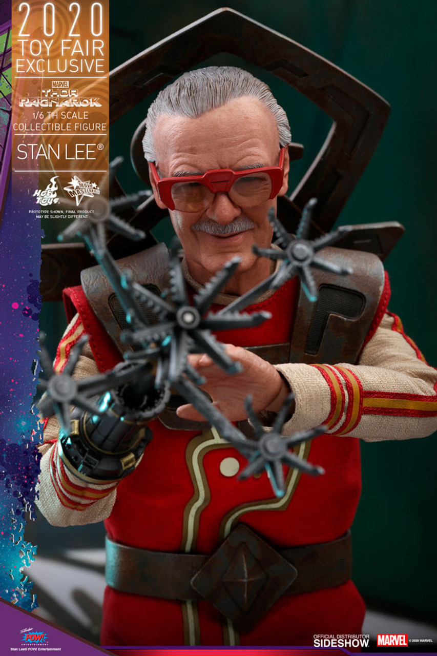 Hot Toys 1/6 MMS570 Stan Lee Thor Ragnarok 2020 Toy Fair Exclusive Action Figure 4