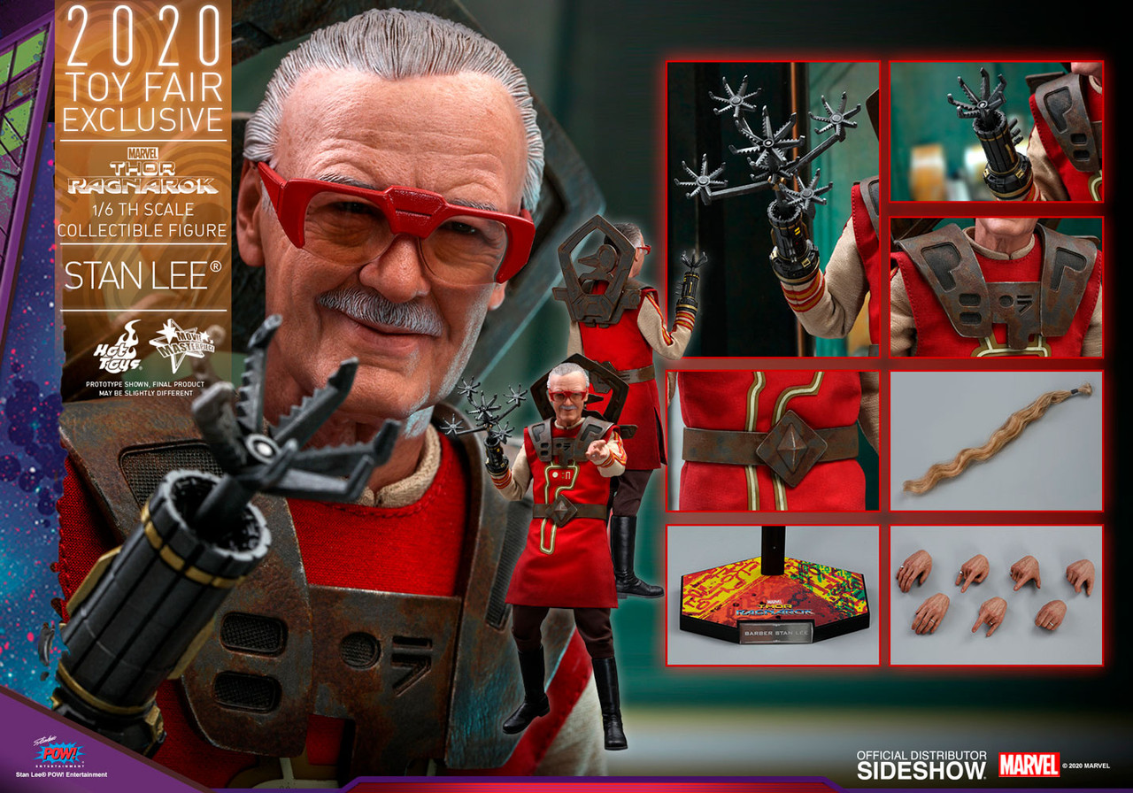 Hot Toys 1/6 MMS570 Stan Lee Thor Ragnarok 2020 Toy Fair Exclusive Action Figure 7