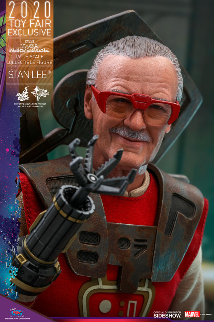Hot Toys 1/6 MMS570 Stan Lee Thor Ragnarok 2020 Toy Fair Exclusive Action Figure 5