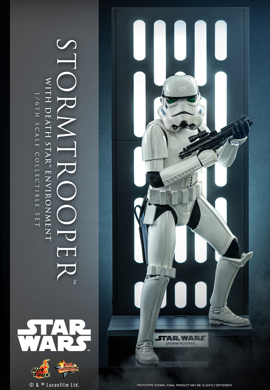 Hot Toys 1/6 MMS736 Stormtrooper with Death Star Environment figure set 1