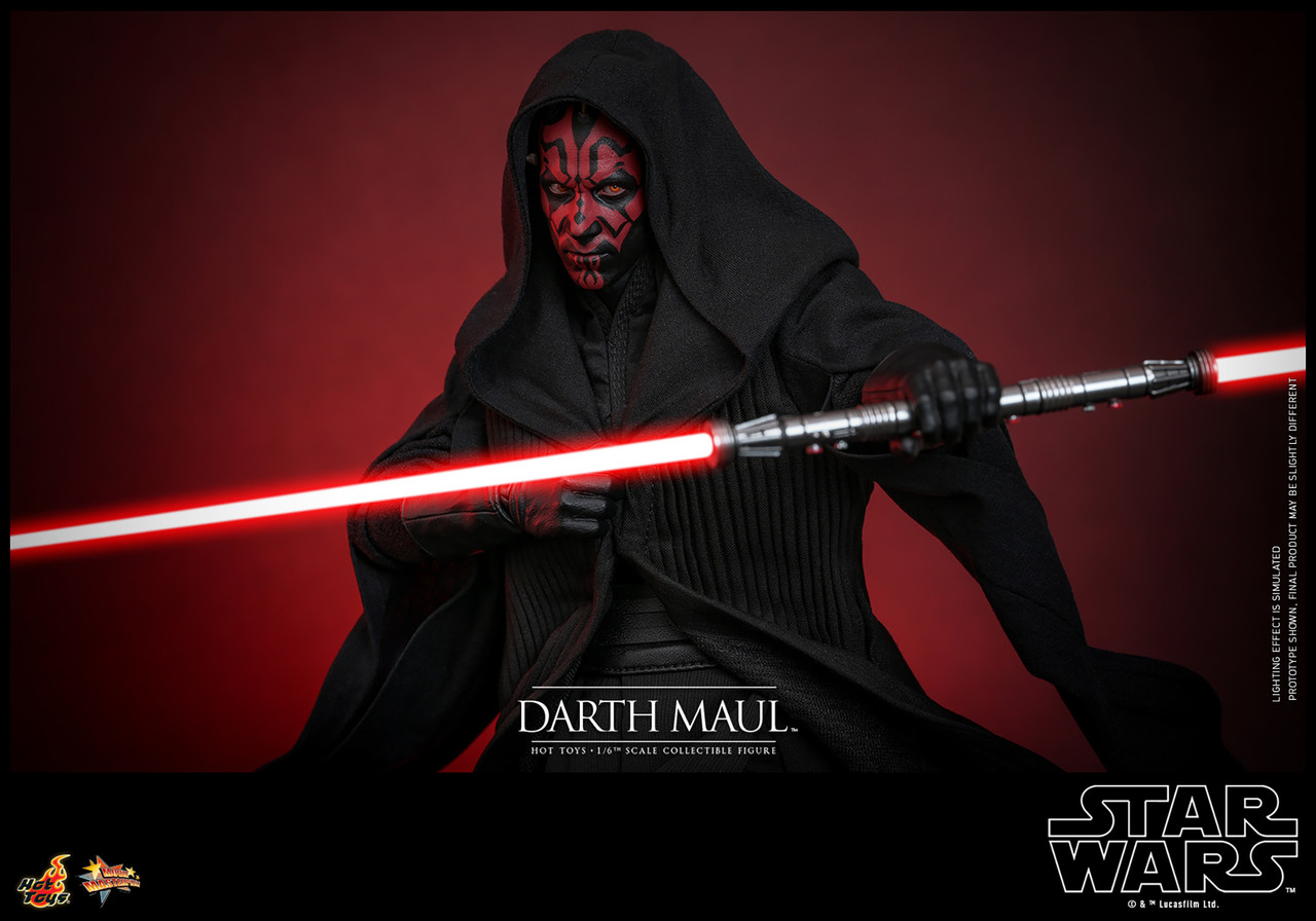 Hot Toys 1/6 MMS748 Darth Maul Action Figure Star Wars Episode I The Phantom Menace 6