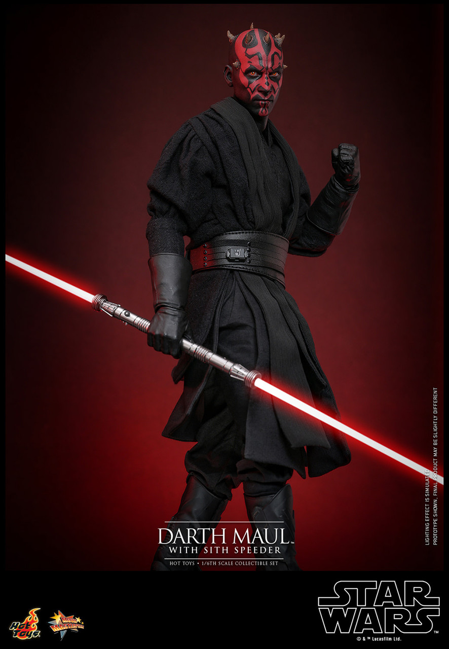 Hot Toys 1/6 Darth Maul w/Sith Speeder