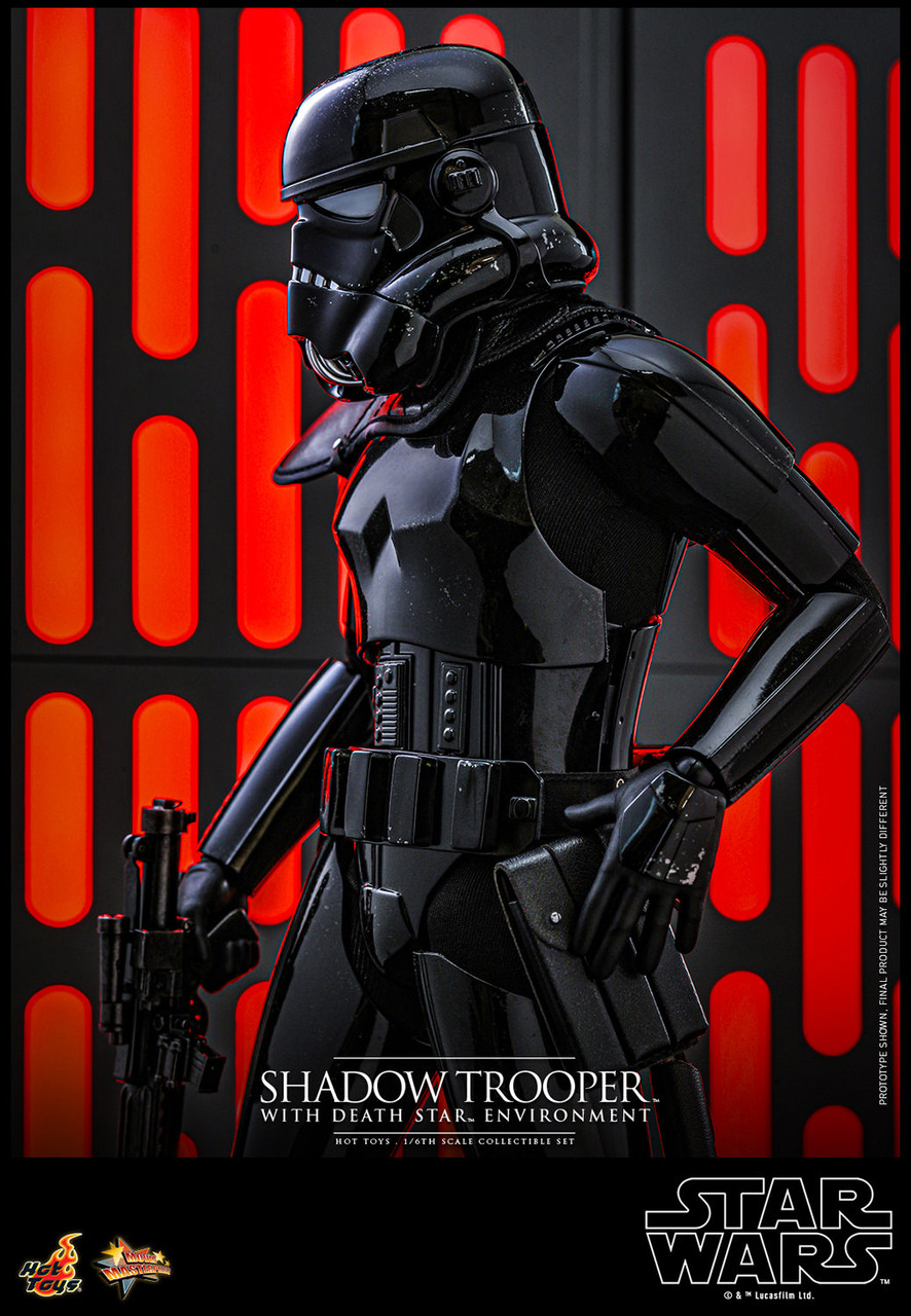 Hot Toys 1/6 MMS737 Shadow Trooper with Death Star Environment Collectible Set 5