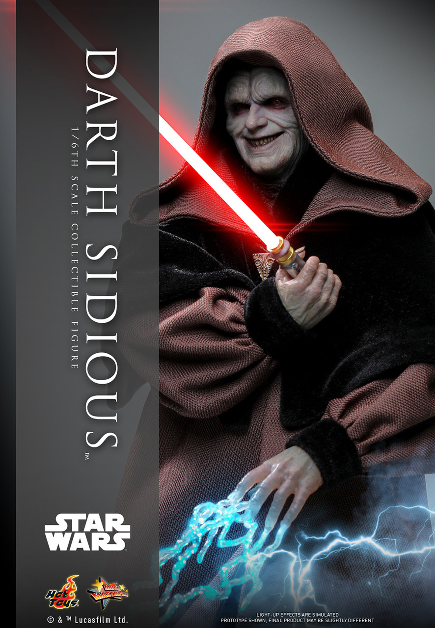 Hot Toys 1/6 Darth Sidious ROTS Figure