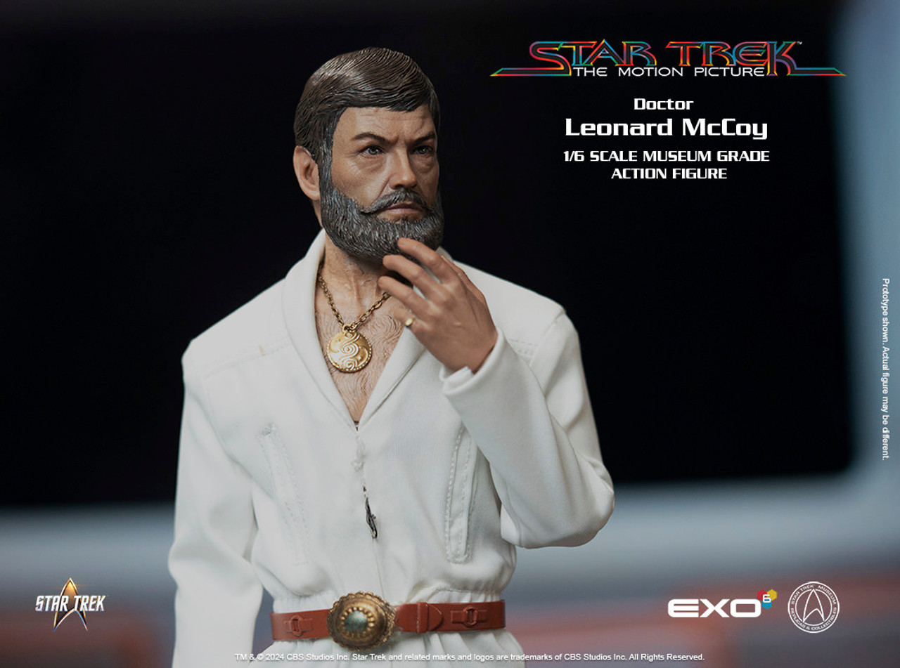 EXO-6 1/6 スタートレック Dr.マッコイ ハイパーリアリスティック EXO-6 1/6 Dr. Leonard 