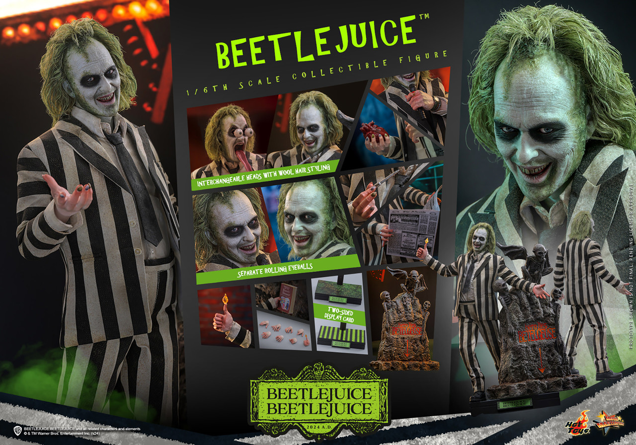 Sideshow 1/6 ビートルジュース 100490 Beetlejuice Beetlejuice Sixth Scale Figure by Sideshow Collectibles