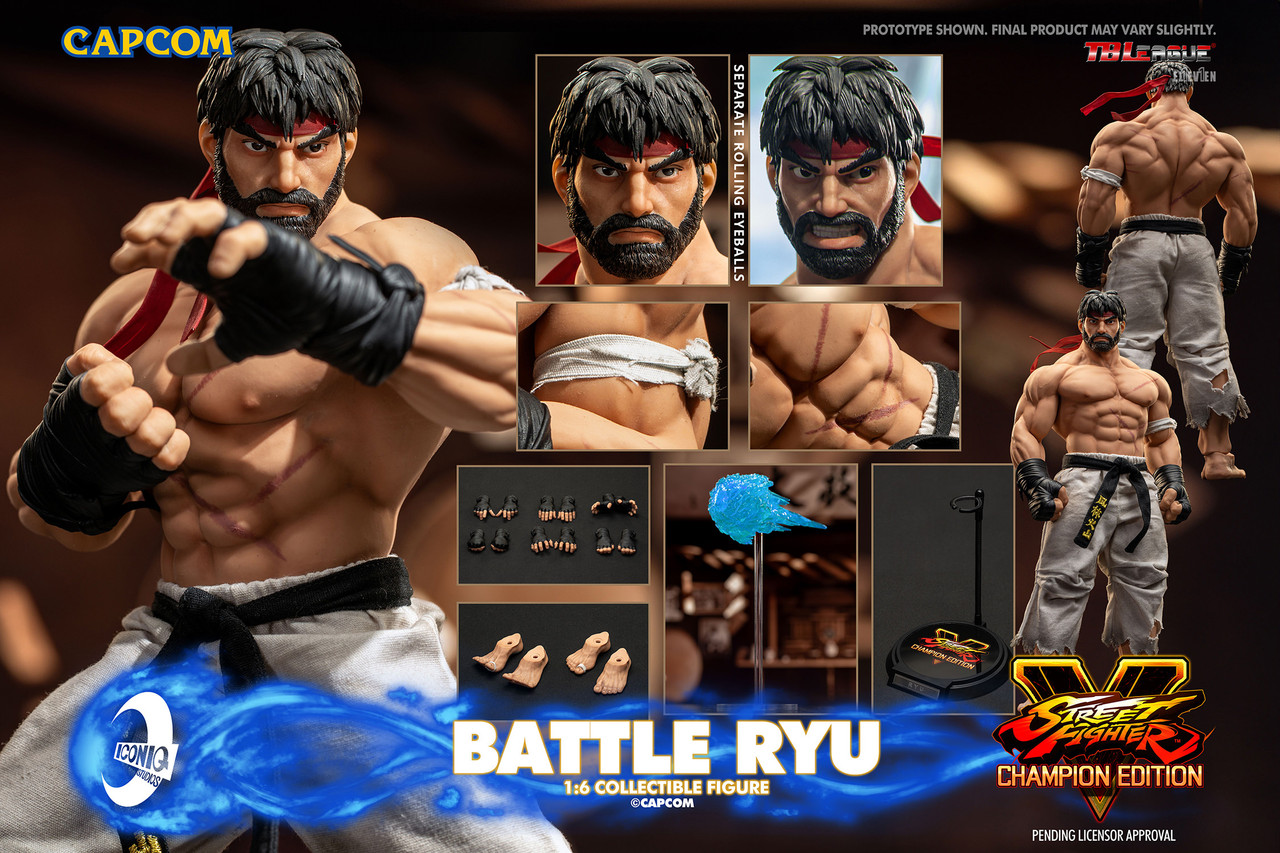 Iconiq Studios 1/6 Battle Ryu Figure