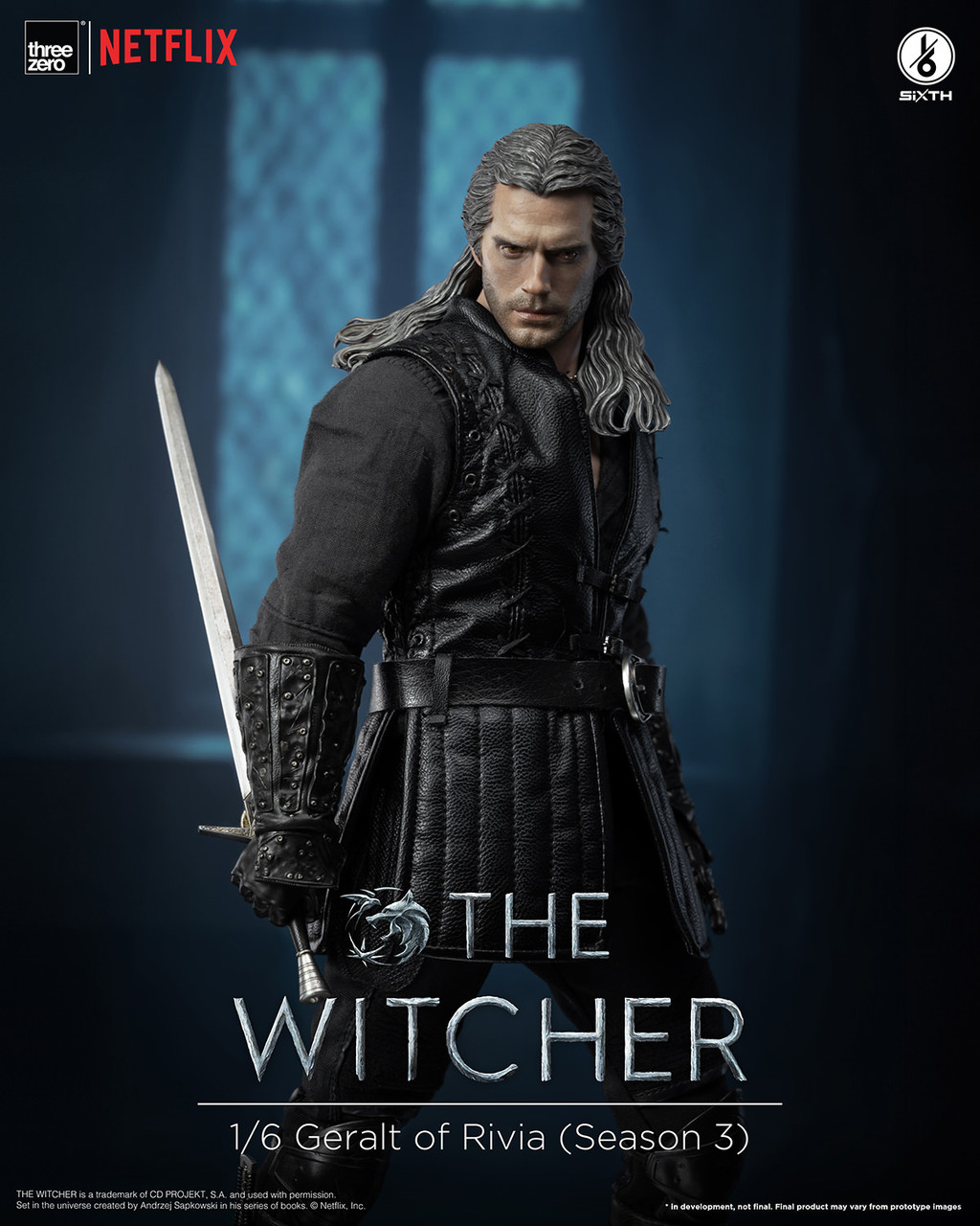 アメコミ threezero The Witcher Geralt of Rivia Threezero 1/6 Geralt of Rivia (Season 3)