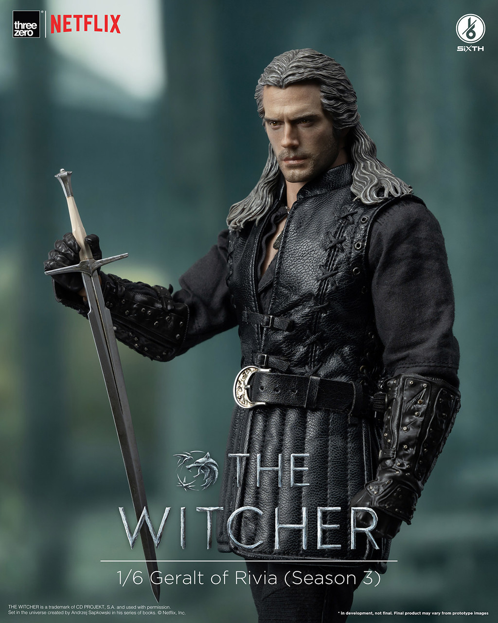 スリーゼロ 3Z0532 ウィッチャー 1/6 リヴィアのゲラルトgeralt The Witcher1/6 Geralt of Rivia (Season 3) – threezero store