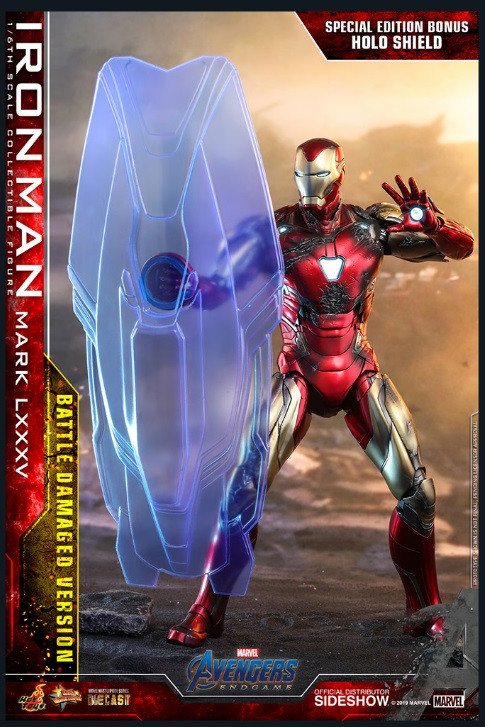 Hot Toys 1/6 MMS543D33 Iron Man Mark LXXXV Battle Damage Special Edition/Exclusive Action Figure 1