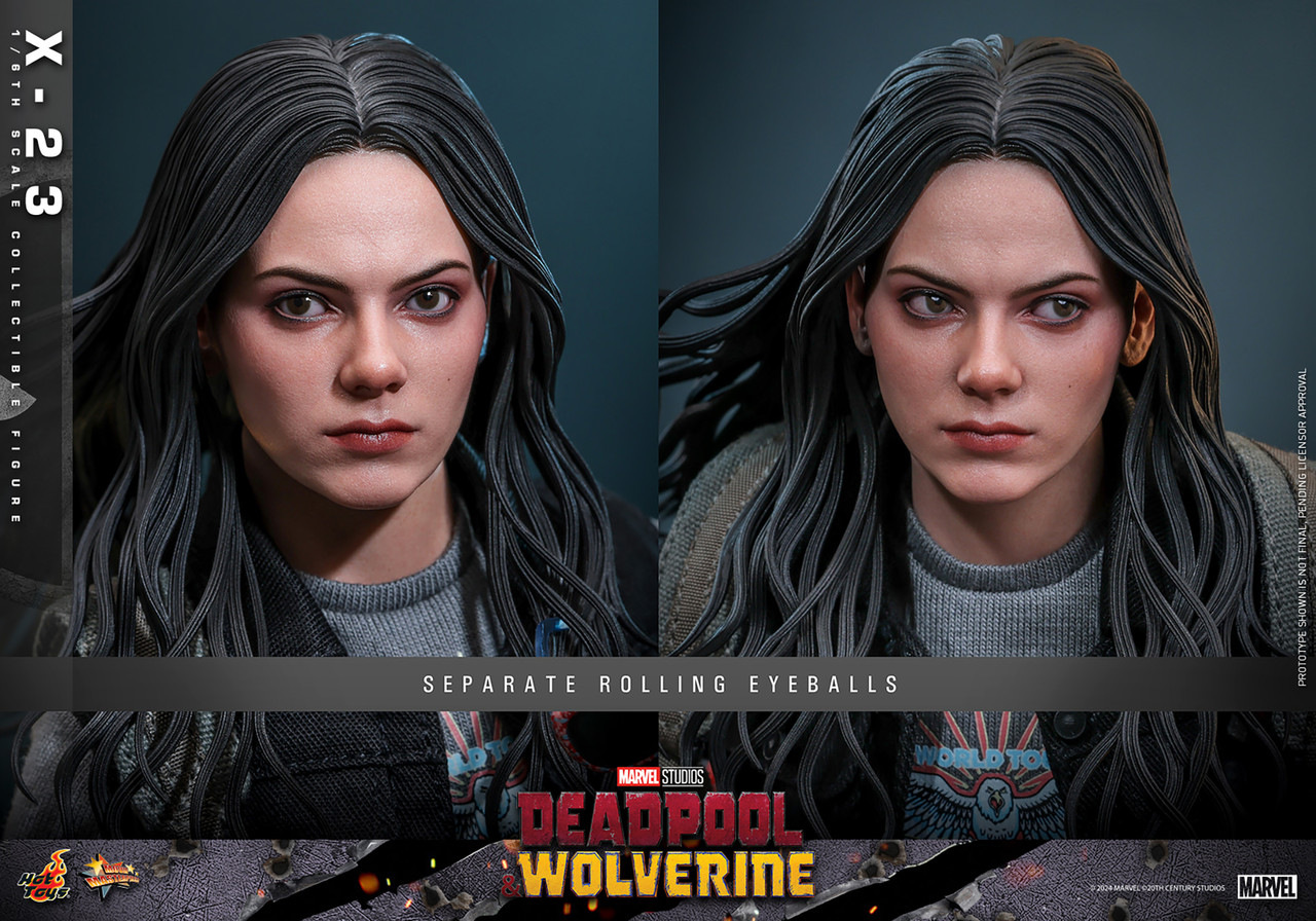 Hot Toys 1/6 MMS781 "X-23" Deadpool & Wolverine Movie Action Figure 3
