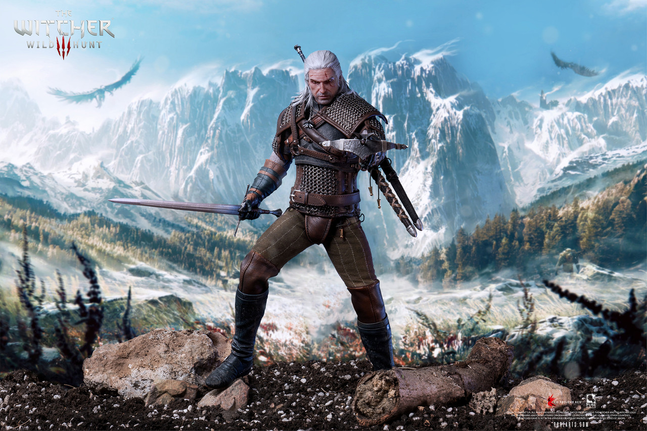 PureArts 1/6 Geralt of Rivia Figure