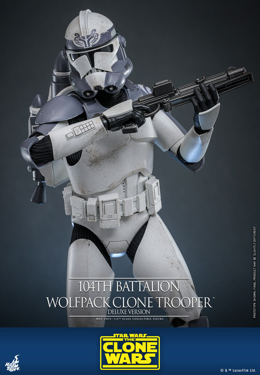 Hot Toys 1/6 104th Battalion Wolfpack Trooper Deluxe