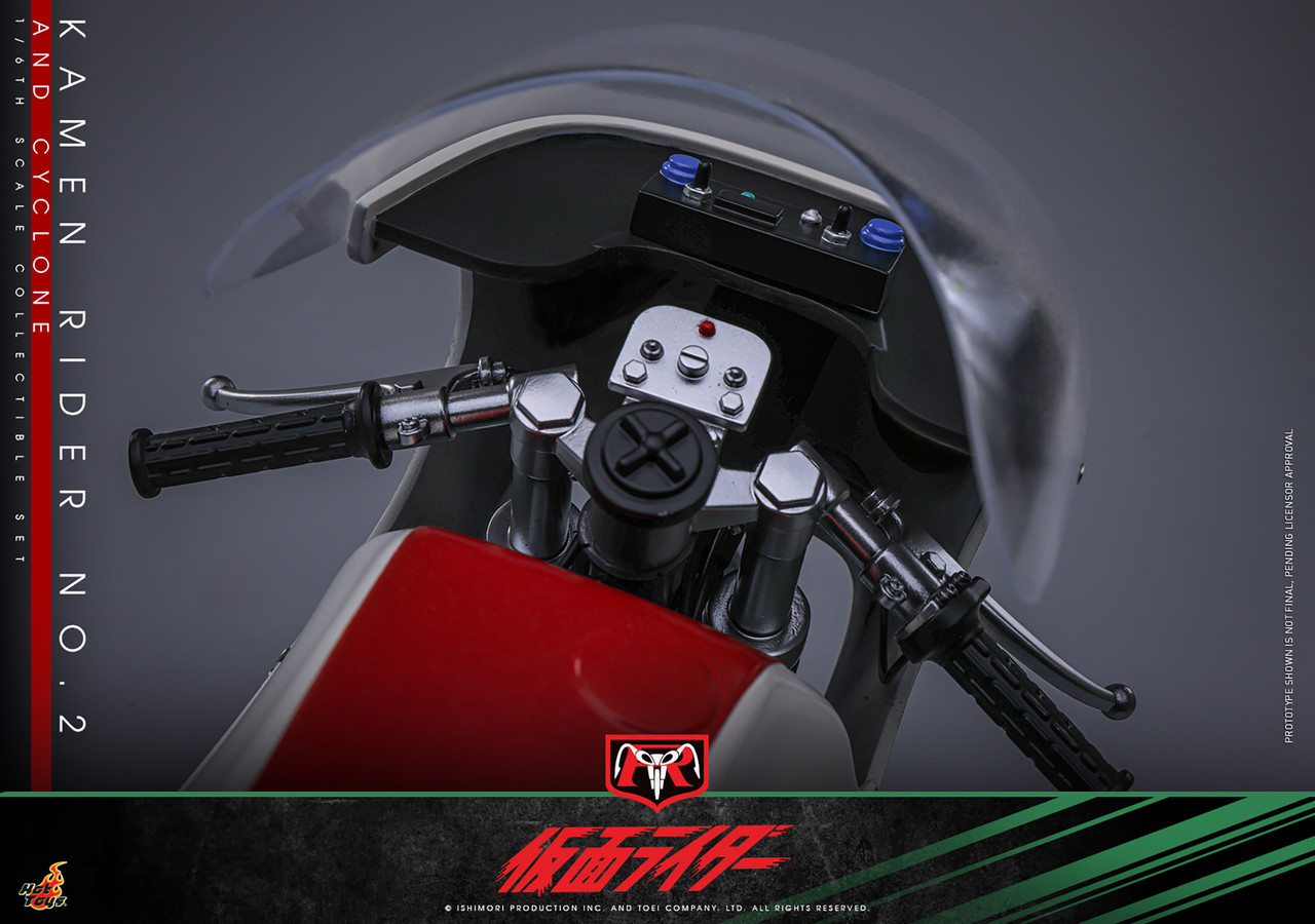 Hot Toys 1/6 TMS149 Kamen Rider No. 2 and Cyclone Figure Set 4