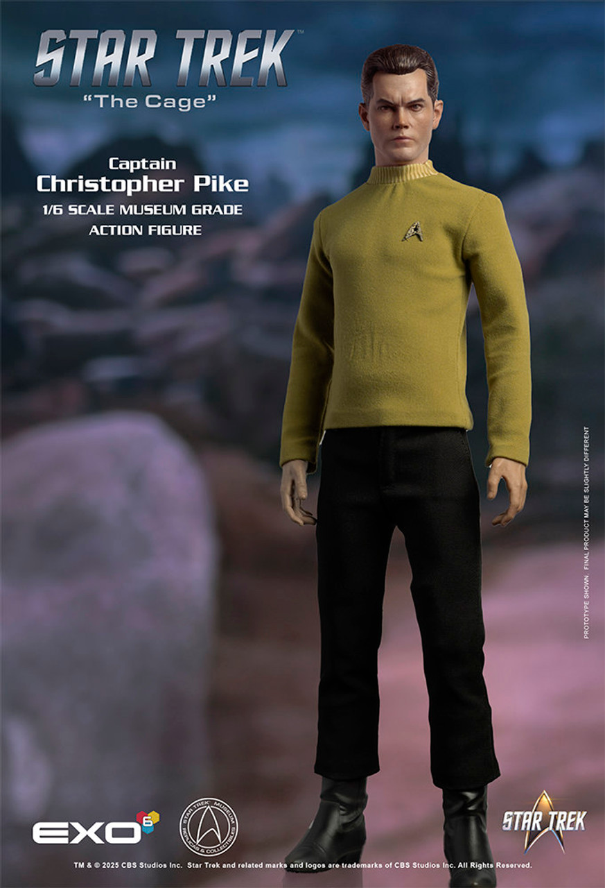 EXO-6 Star Trek 1/6 Christopher Pike 