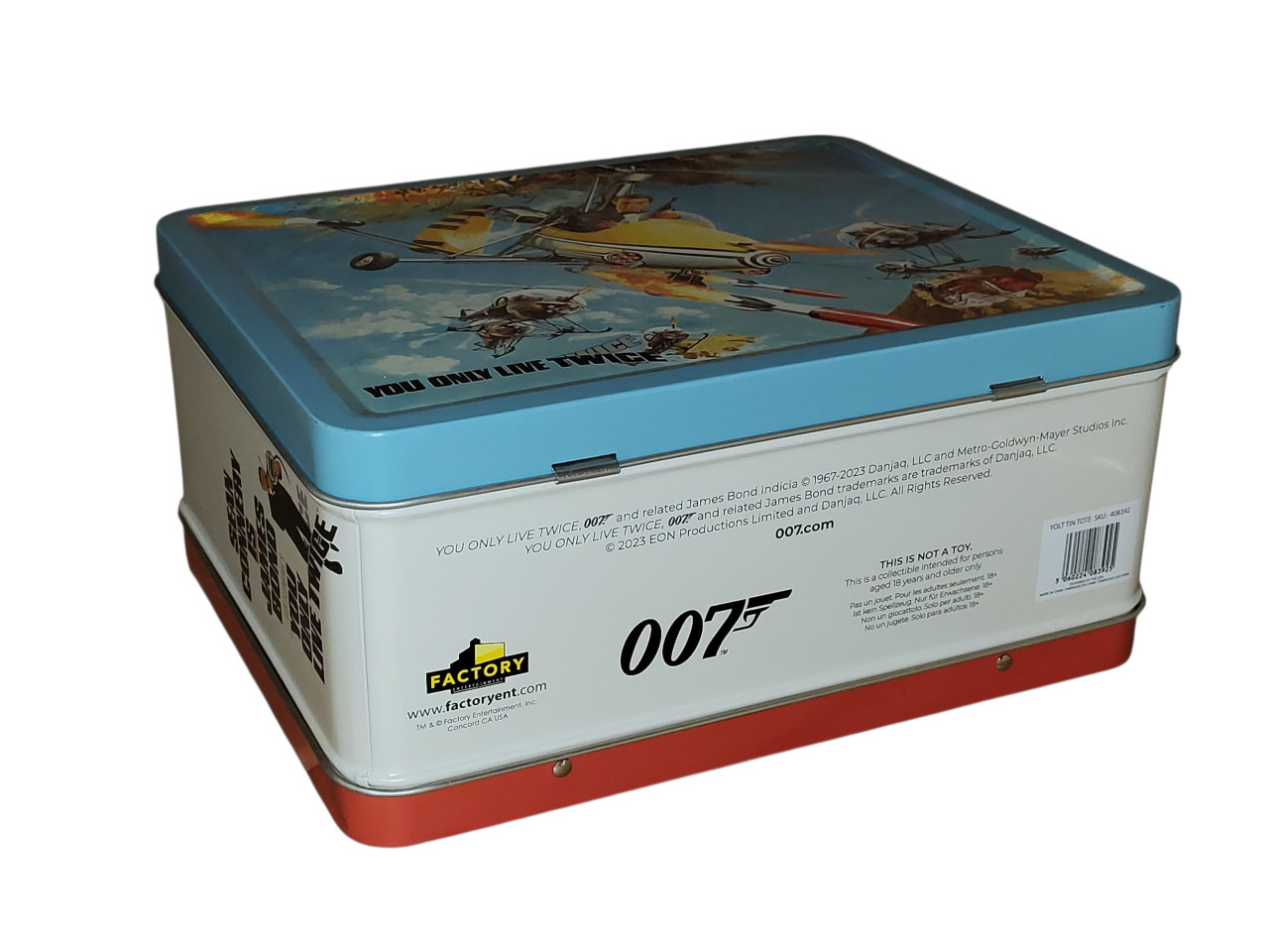 Factory Entertainment James Bond - You Only Live Twice Tin Tote 6