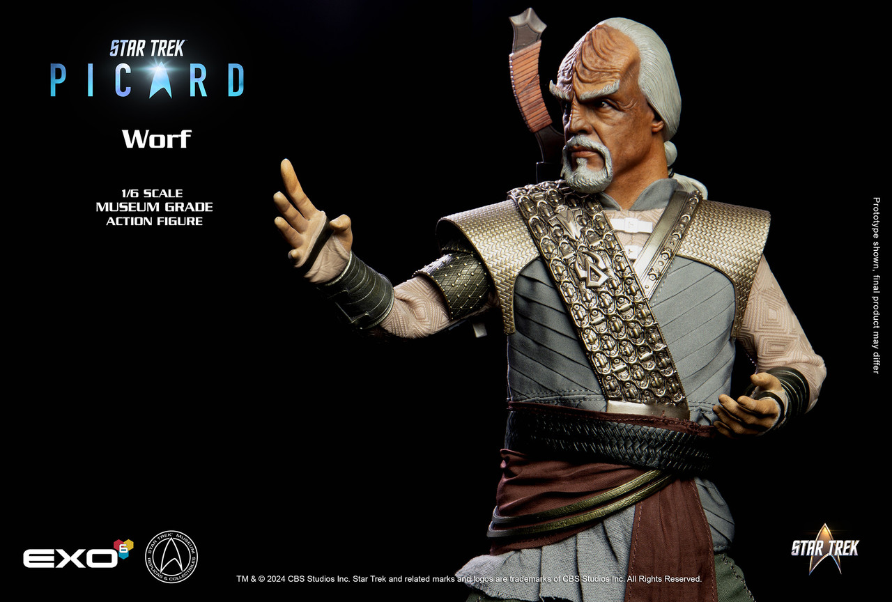 EXO-6 1/6 Star Trek Worf Figure
