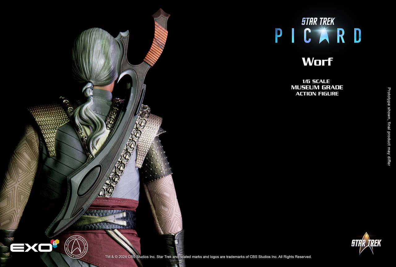 EXO-6 1/6 Star Trek Worf Figure