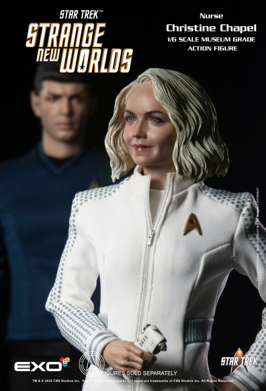 EXO-6  1/6 Star Trek Nurse Christine Chapel Action Figure EXO-02-076 5