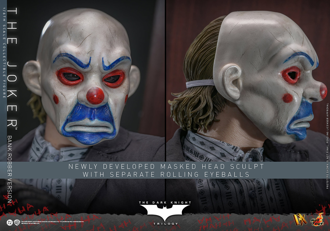 Hot Toys 1/6 DX50 The Joker (Bank Robber Version) Action Figure 7
