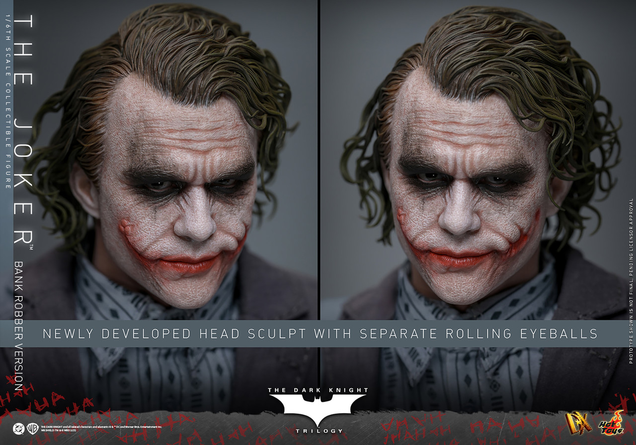 Hot Toys 1/6 DX50 The Joker (Bank Robber Version) Action Figure 6