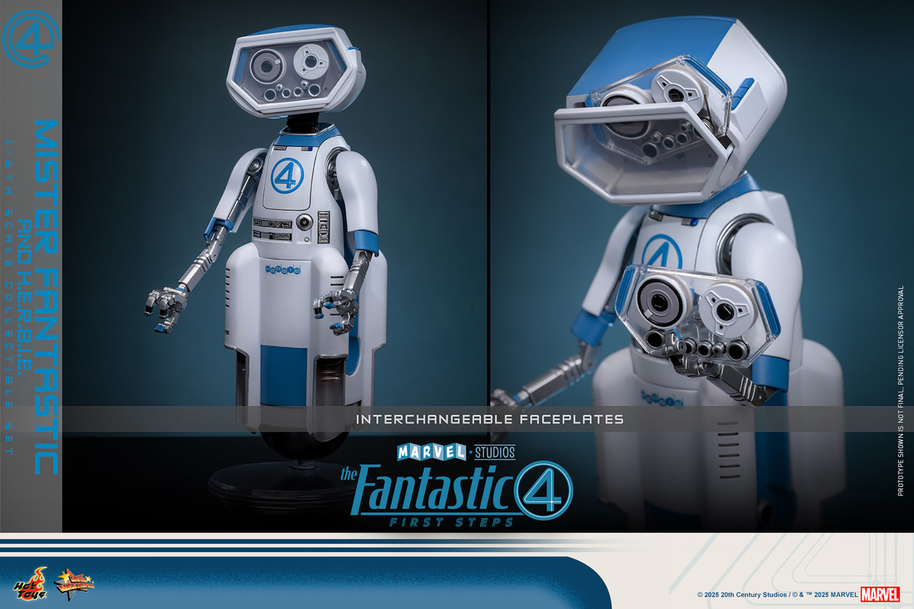 Hot Toys 1/6 Mister Fantastic H.E.R.B.I.E. Deluxe