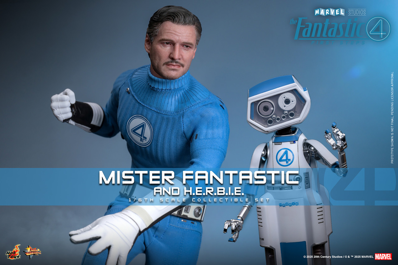 Hot Toys 1/6 Mister Fantastic H.E.R.B.I.E. Deluxe