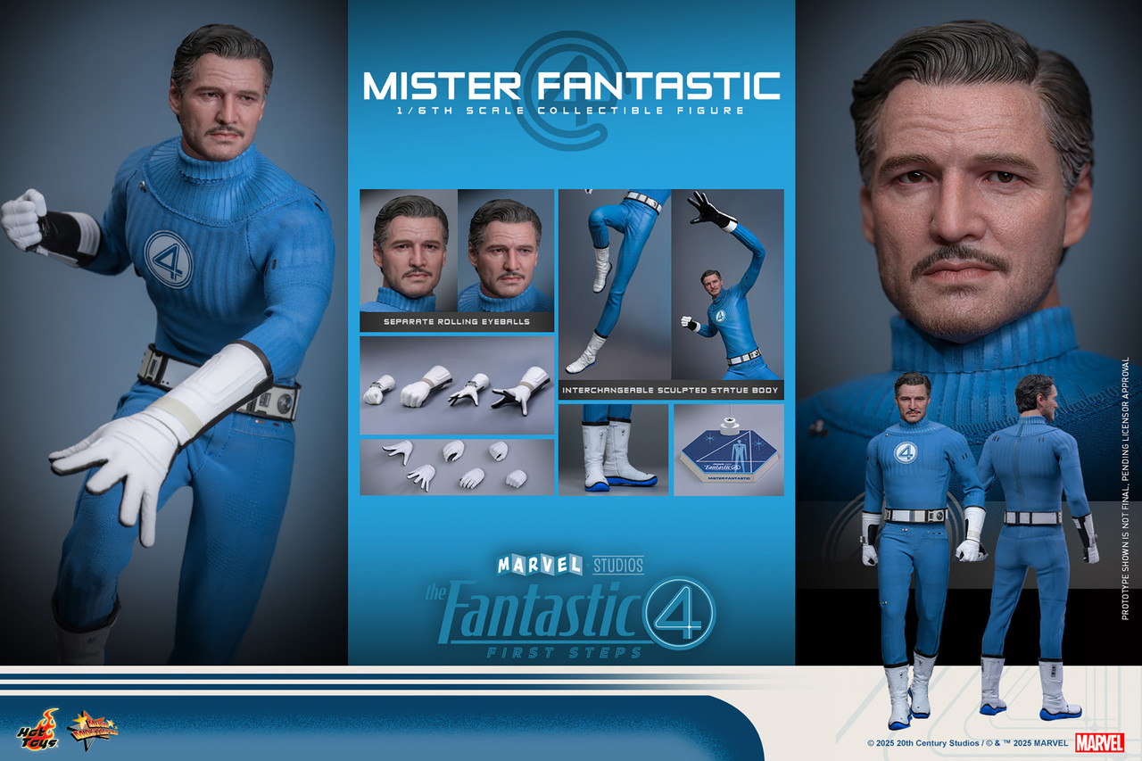 Hot Toys 1/6 Mister Fantastic Figure