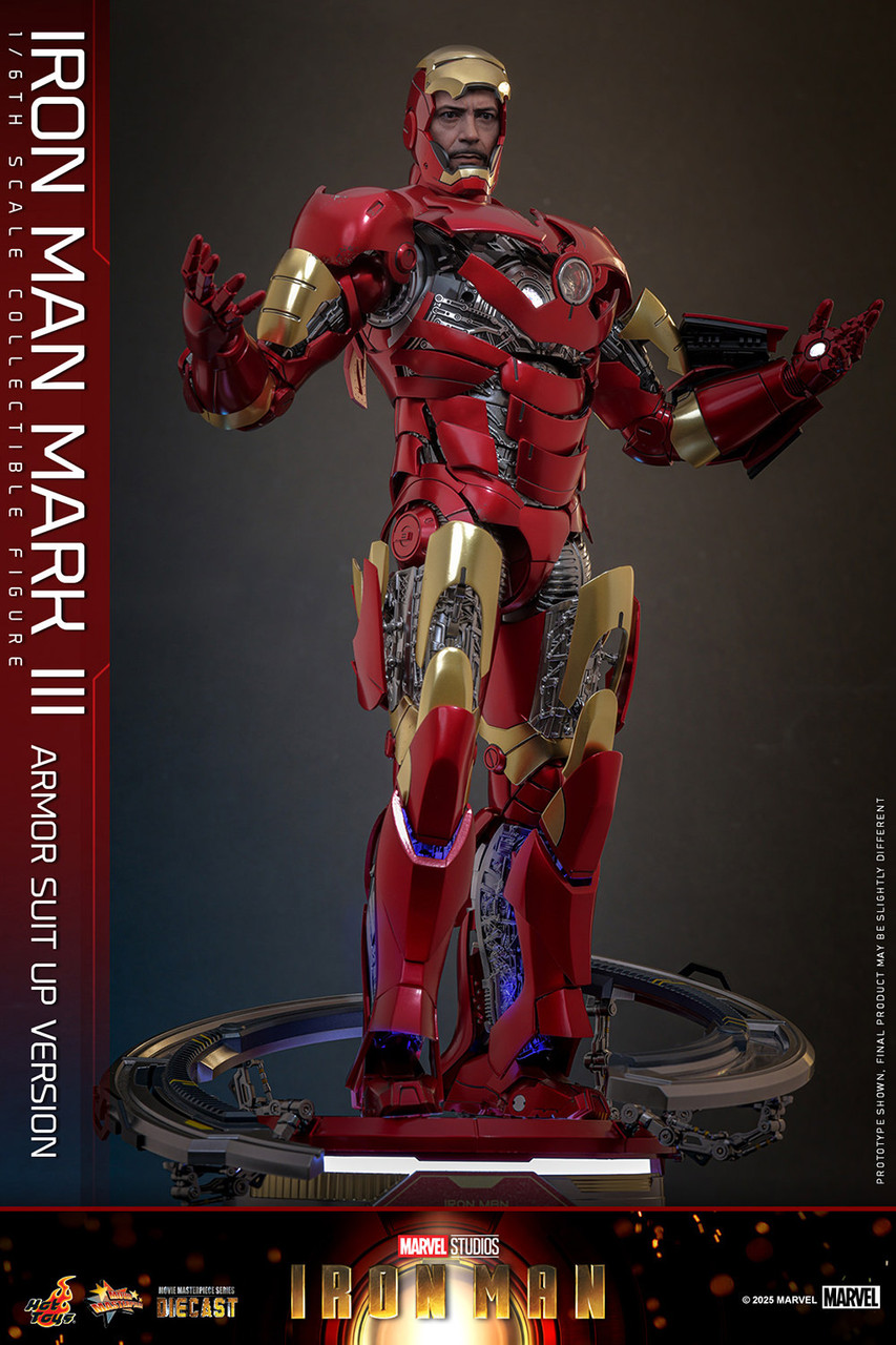 Hot Toys 1/6 Mark III Armor Suit Up