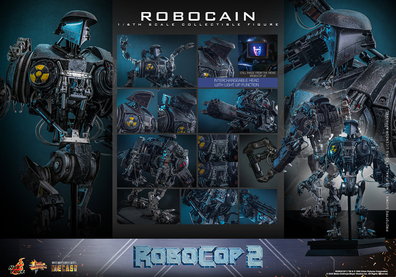 Hot Toys 1/6 RoboCain Action Figure
