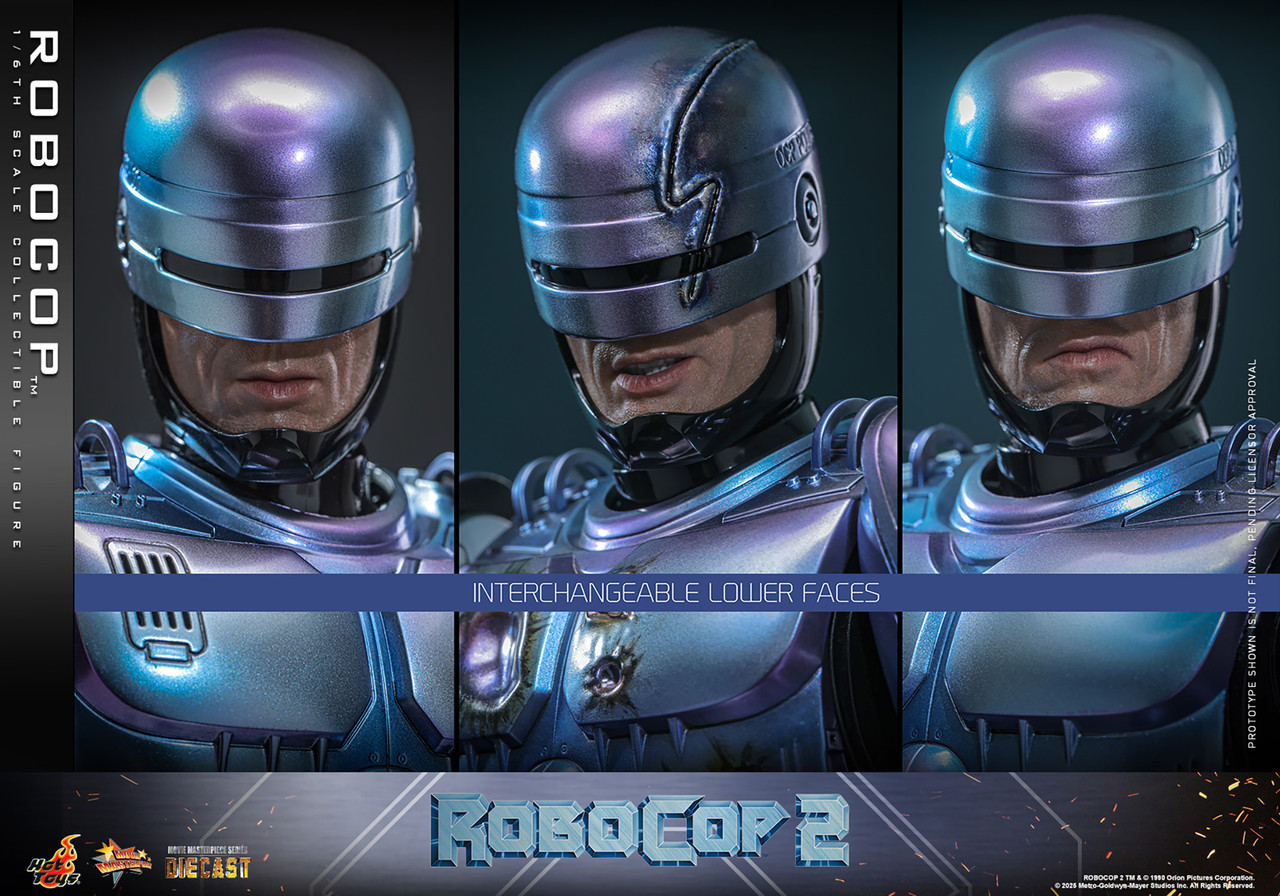 Hot Toys 1/6 Robocop 2 Action Figure