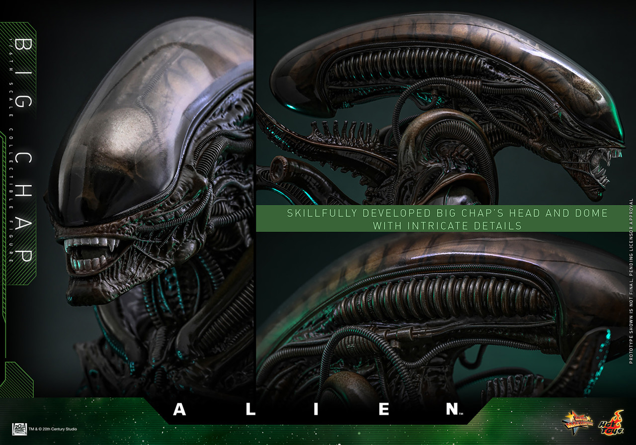 Hot Toys 1/6 Big Chap Alien Figure