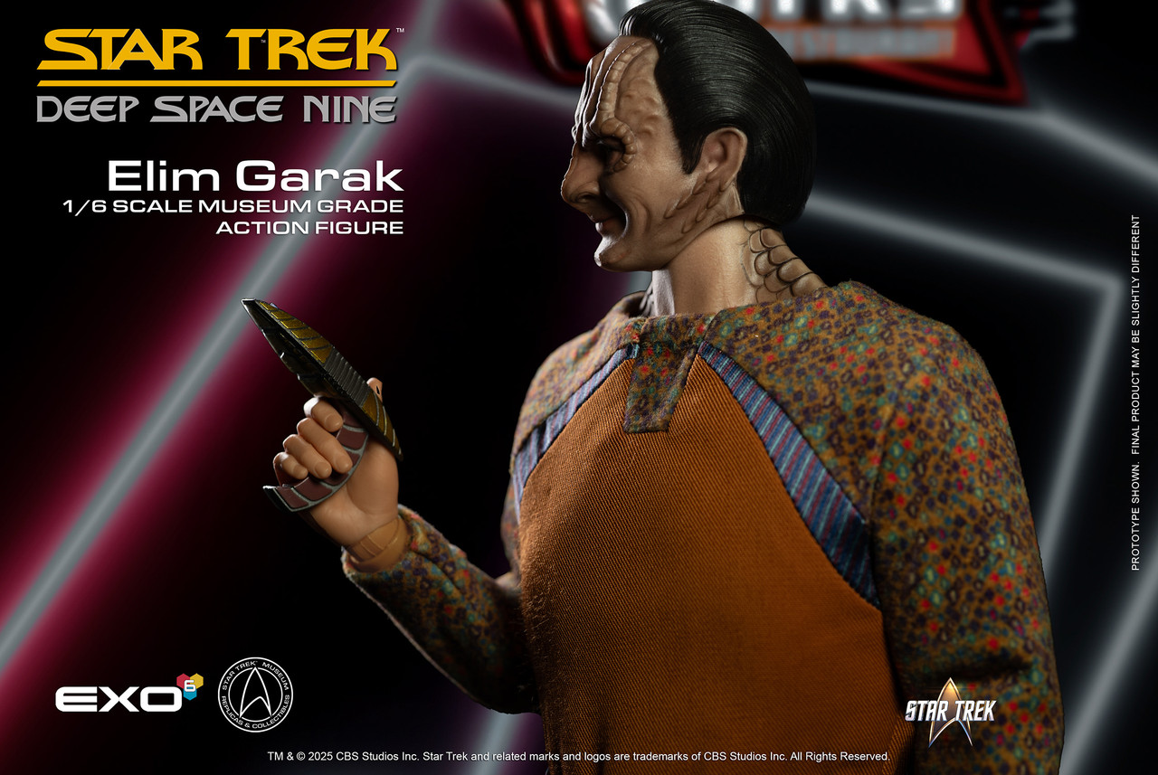 EXO-6  1/6 Deep Space Nine Elim Garak EXO-01-071 6