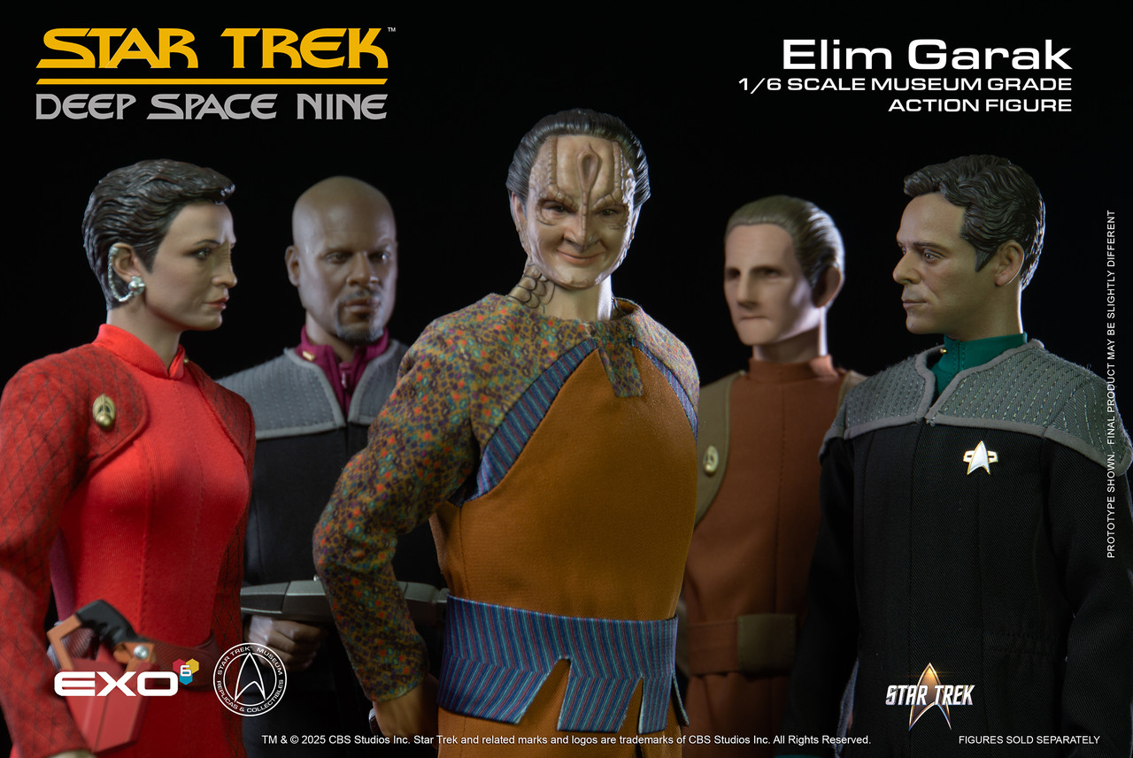 EXO-6  1/6 Deep Space Nine Elim Garak EXO-01-071 7