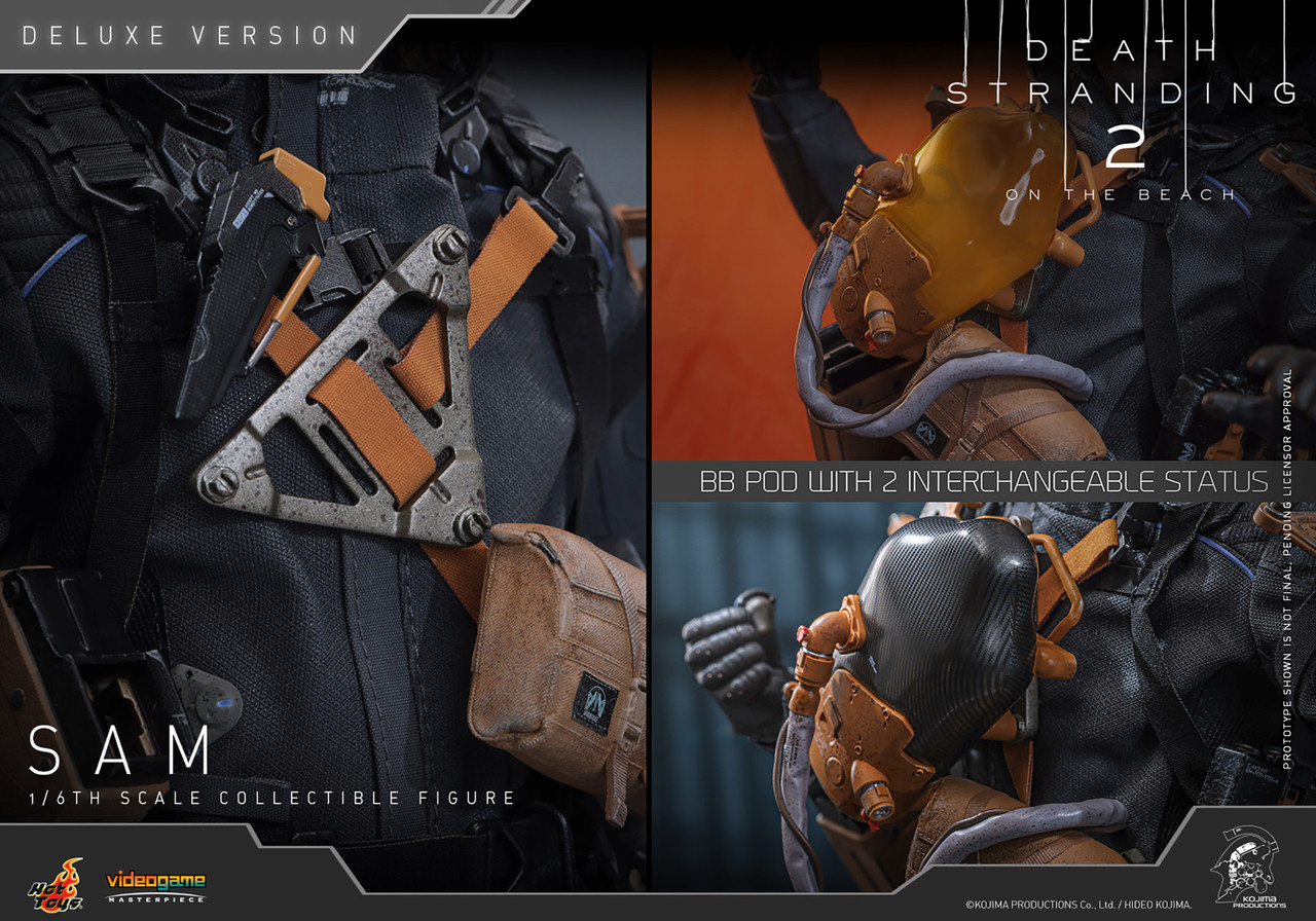 (未使用･未開封品)DEATH STRANDING Hot Toys 1/6 Sam Death Stranding 2 Deluxe