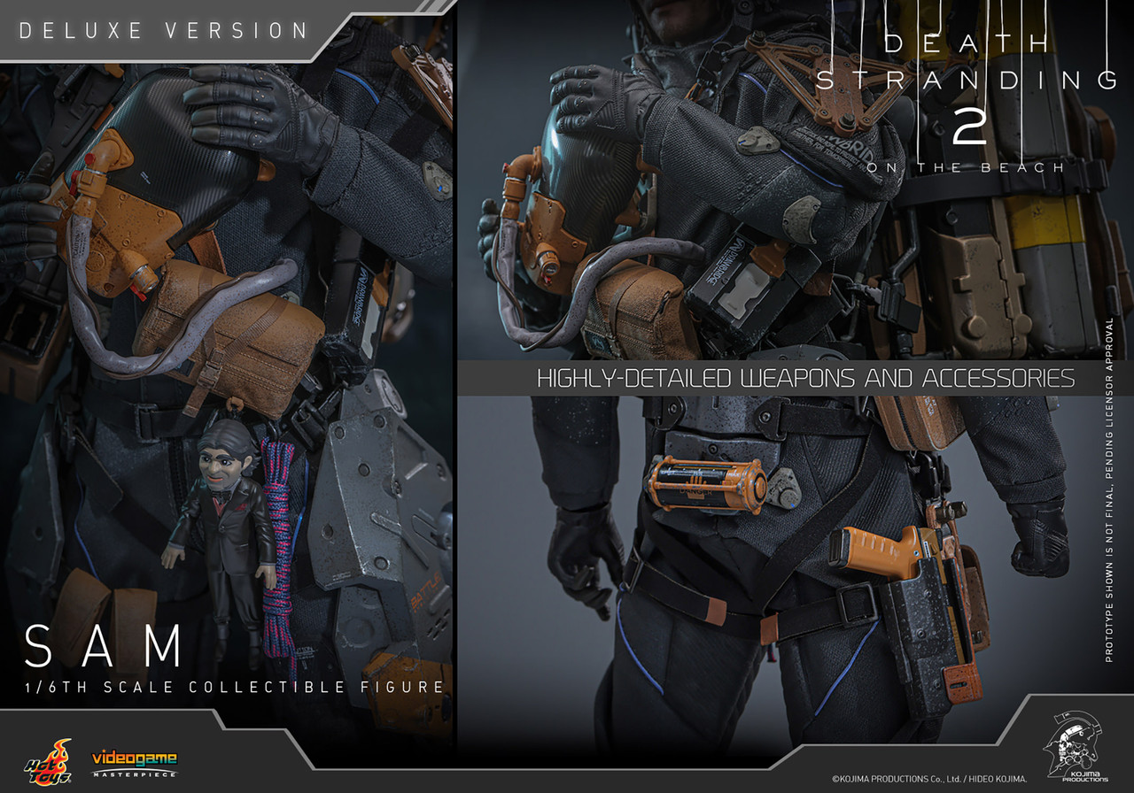 Hot Toys 1/6 VGM76 Sam Porter Bridges Deluxe Action Figure Death Stranding 2 On the Beach 5