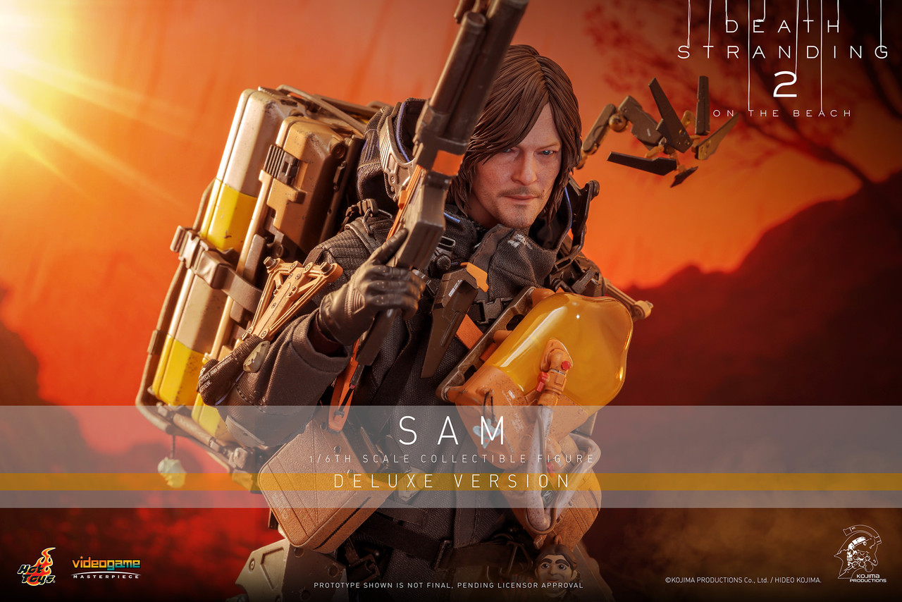 Hot Toys 1/6 VGM76 Sam Porter Bridges Deluxe Action Figure Death Stranding 2 On the Beach 1